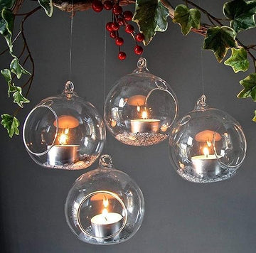 Hanging Glass Terrarium Globe